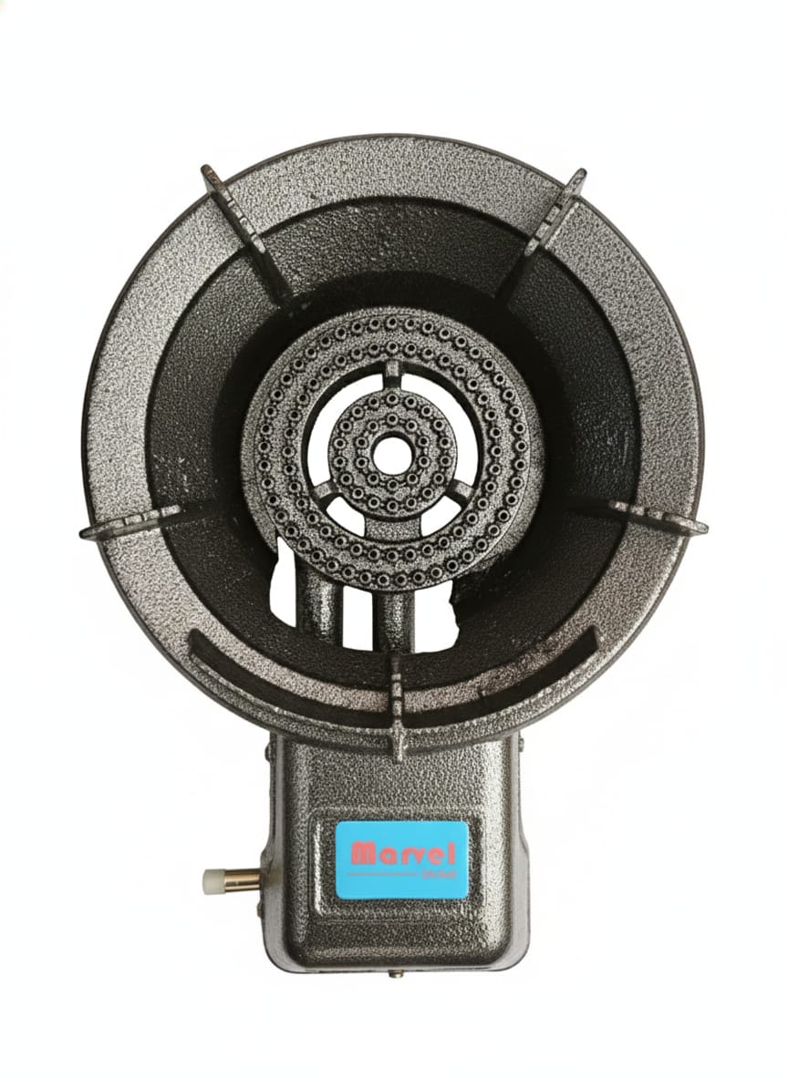 Heavy-Duty Single Burner Commercial Gas Stov